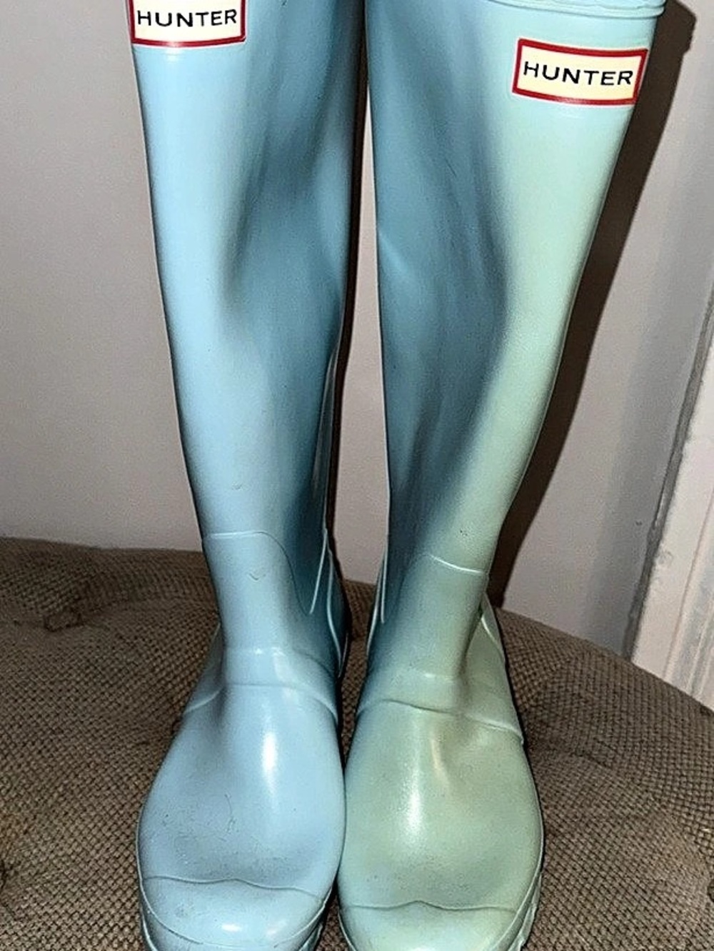 Hunter Original Tall Rain Boots Women's Blue
